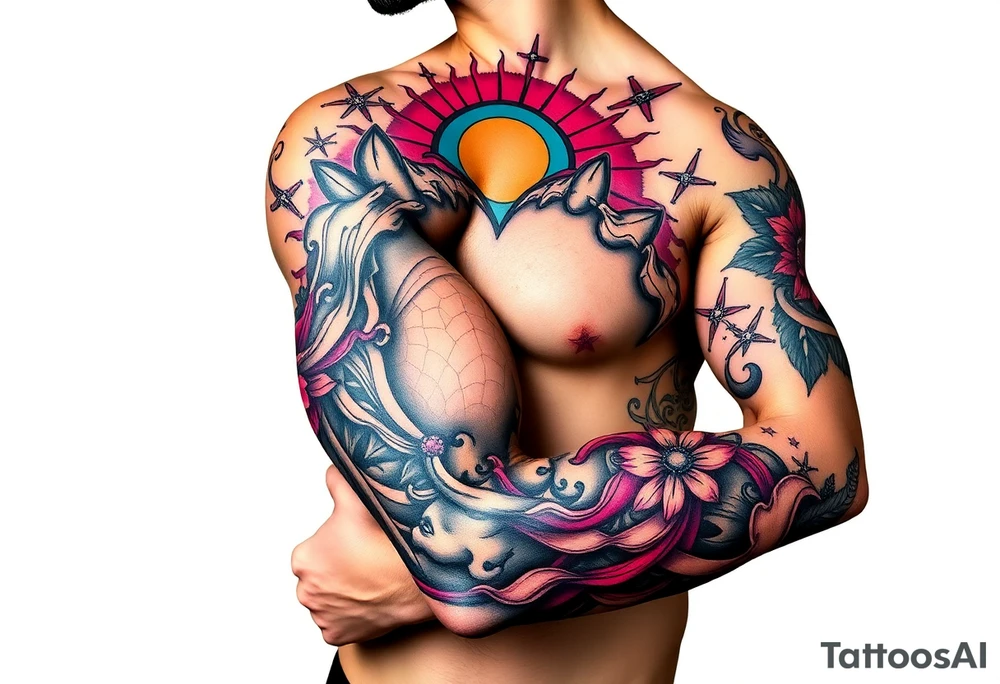 open love tattoo idea