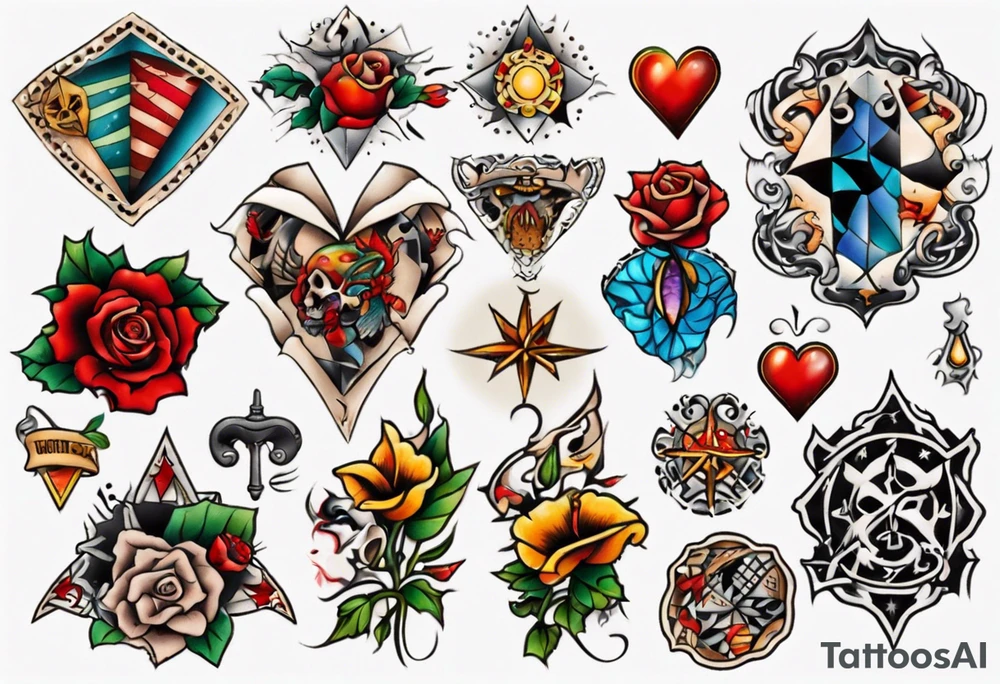 Patchwork Tattoo tattoo idea