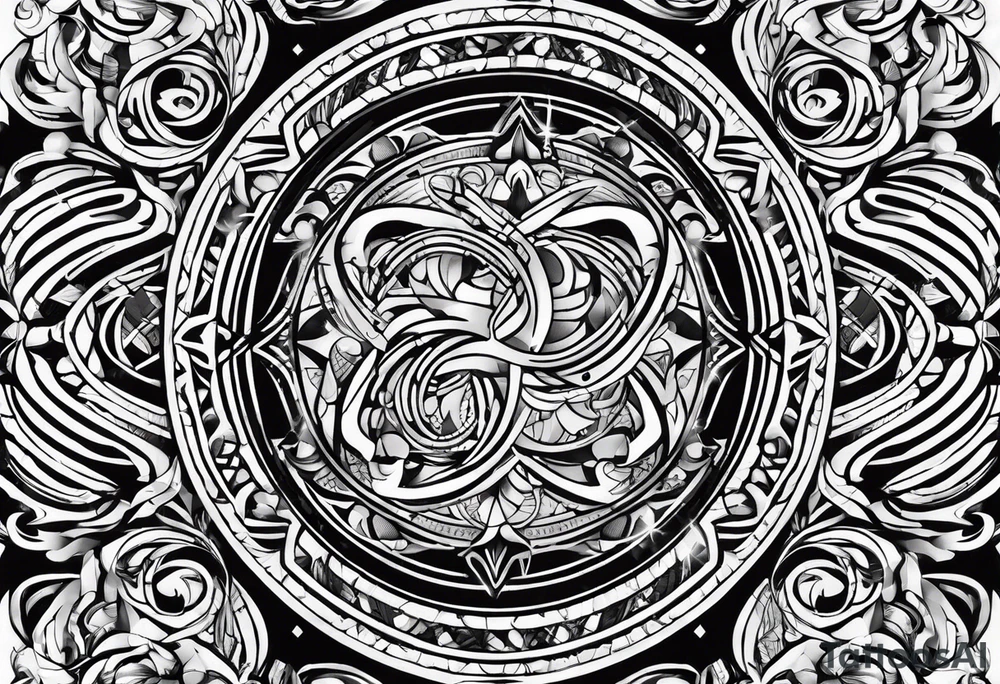 Patterns of Tribal or Abstract on forearm tattoo idea