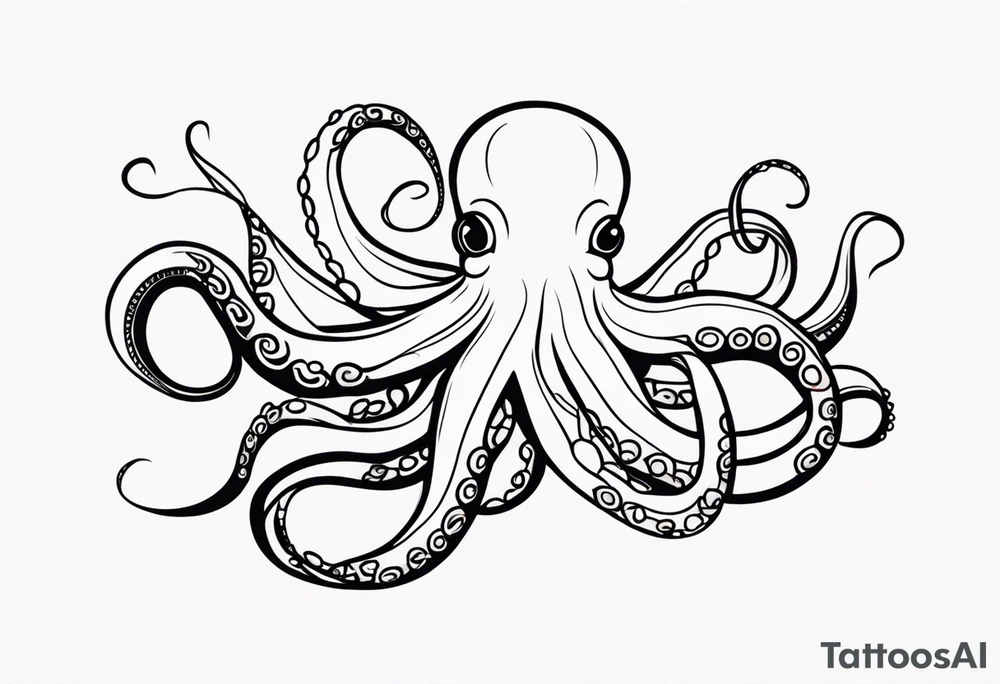 Octopus tattoo idea