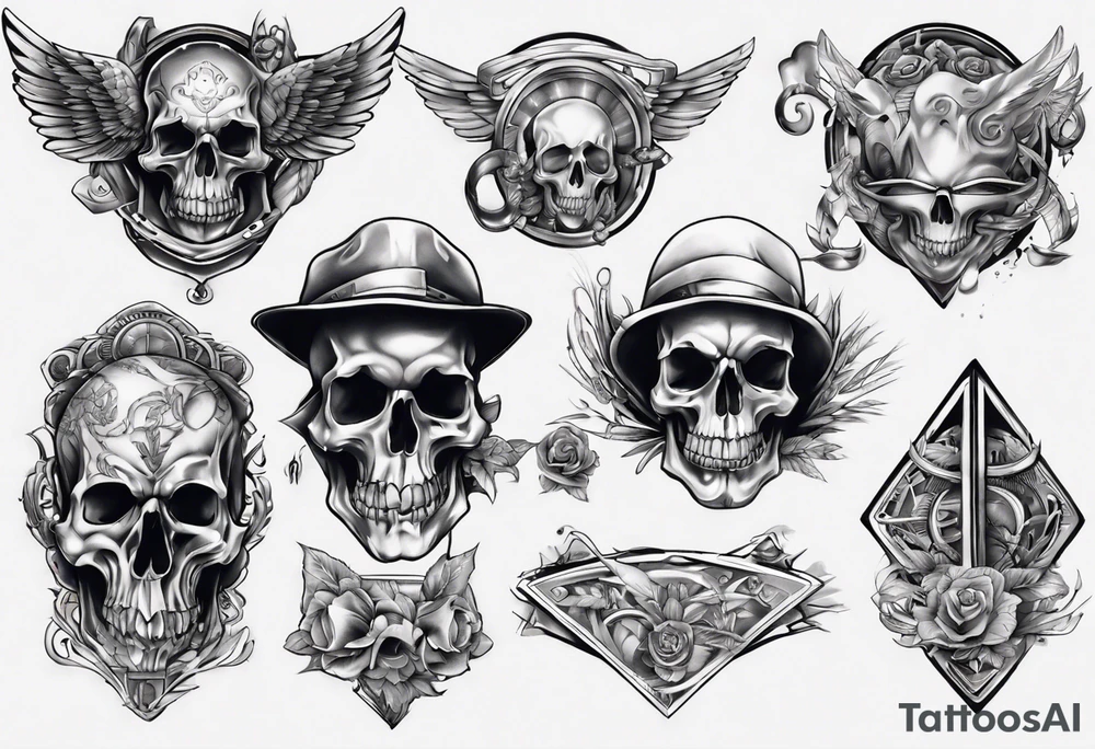 steel
blue collar tattoo idea