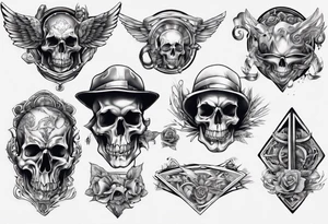 steel
blue collar tattoo idea