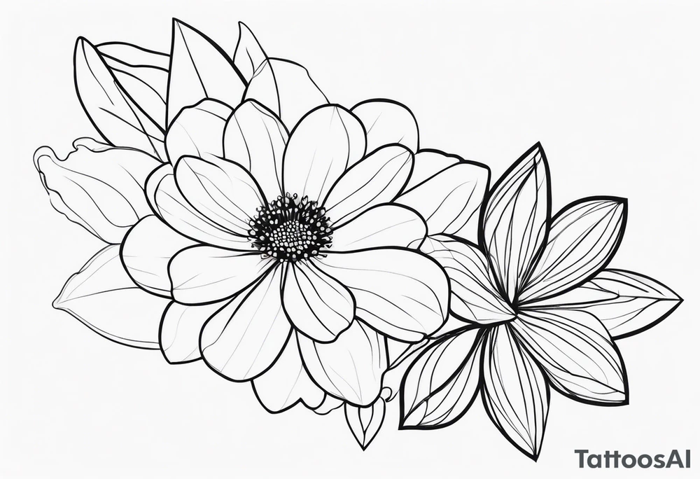 flores tattoo idea