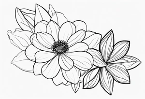 flores tattoo idea