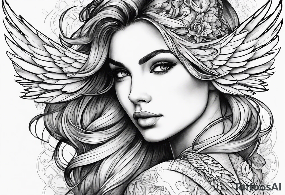 Wings tattoo idea