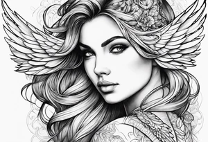 Wings tattoo idea