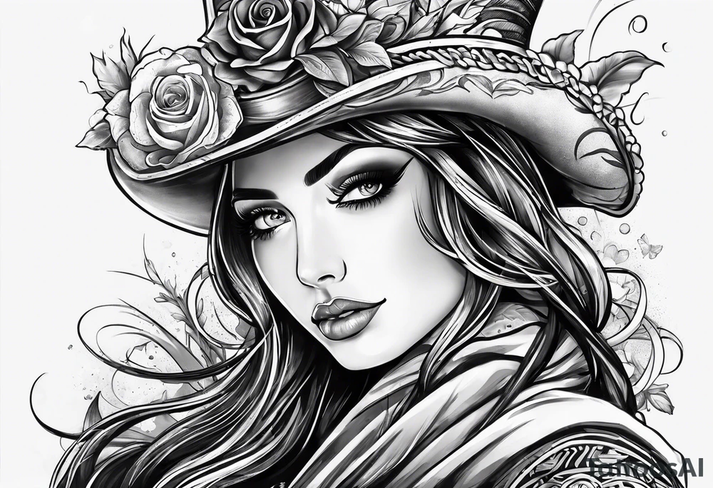 Wrld with 999 and death race for love tattoo idea