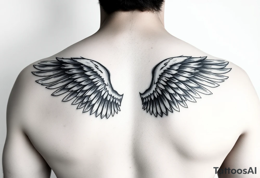 Angel wings 10/27/2025 William tattoo idea