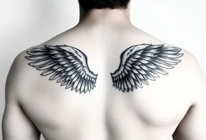 Angel wings 10/27/2025 William tattoo idea