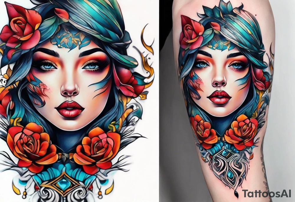 Make fore arm tattoo tattoo idea