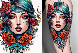 Make fore arm tattoo tattoo idea