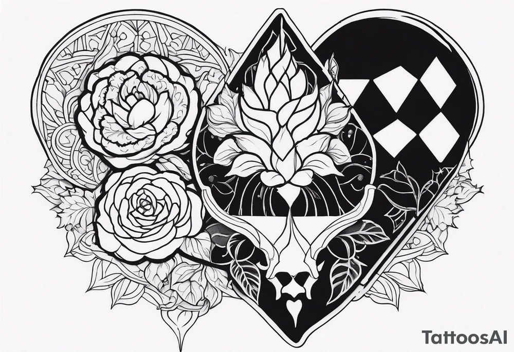 Bjf & arh tattoo idea