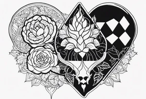 Bjf & arh tattoo idea