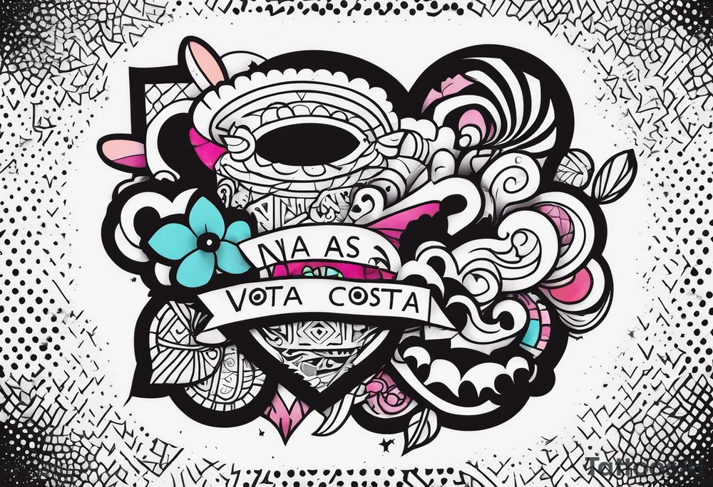 Frase nas costa tattoo idea