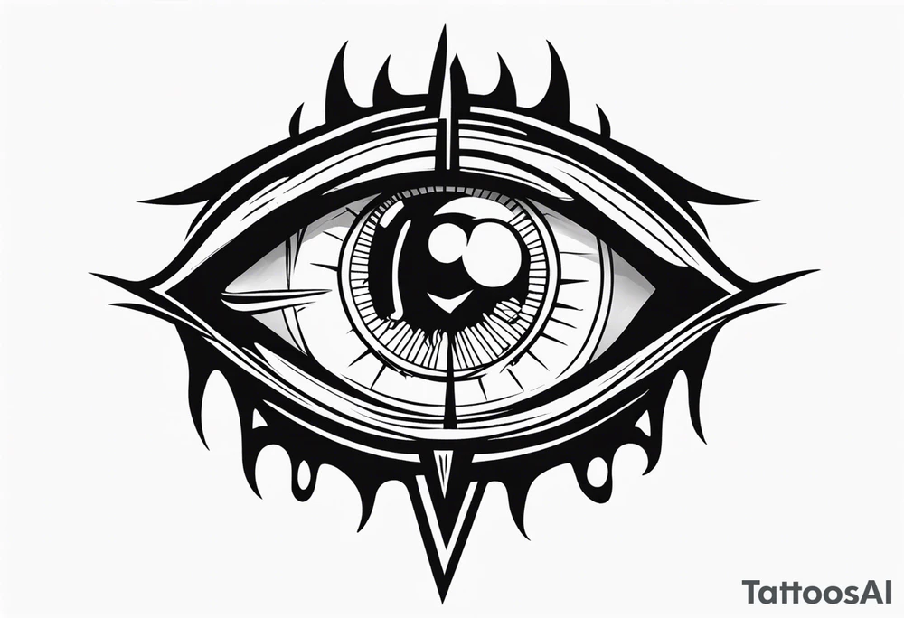 Hellsing bleeding tear eye logo tattoo tattoo idea
