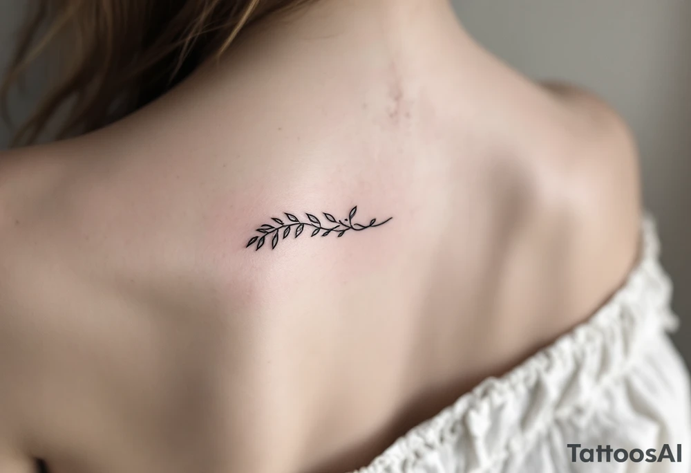 Unendlichkeitsschleife aus Flügel tattoo idea