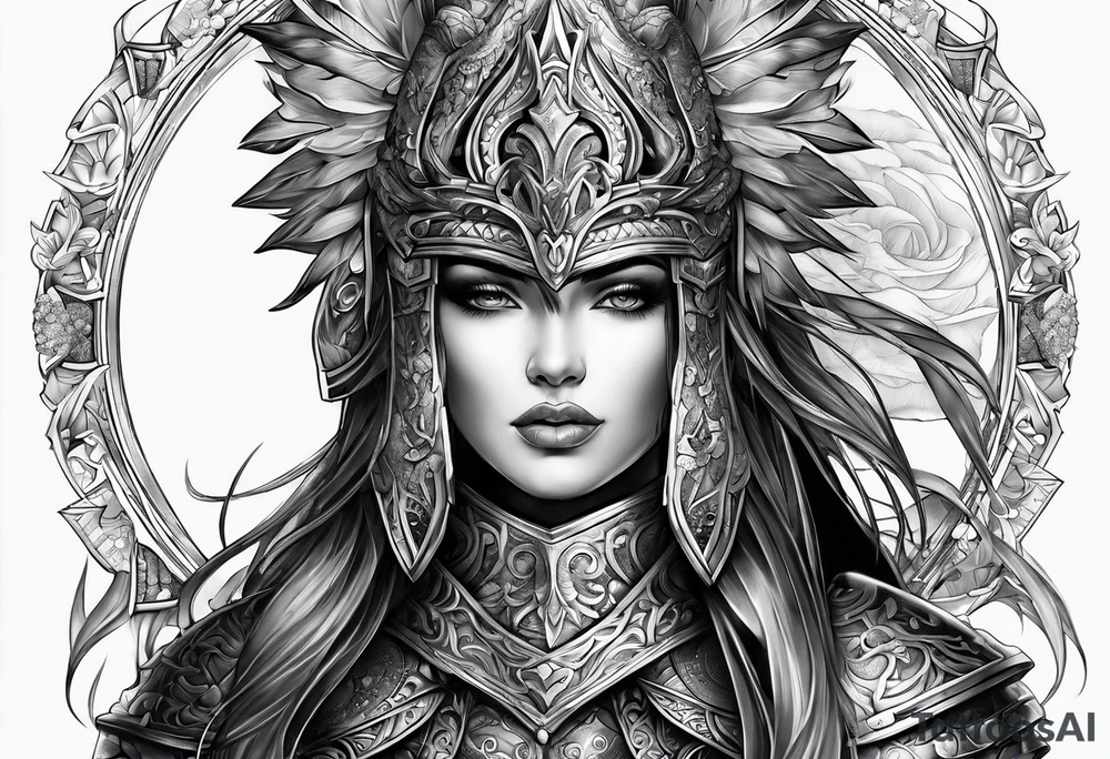Armor tattoo idea