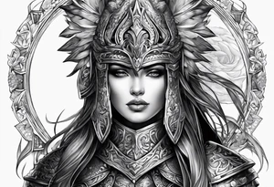 Armor tattoo idea
