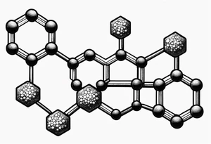 Molecular structure of,methamphetamine tattoo idea