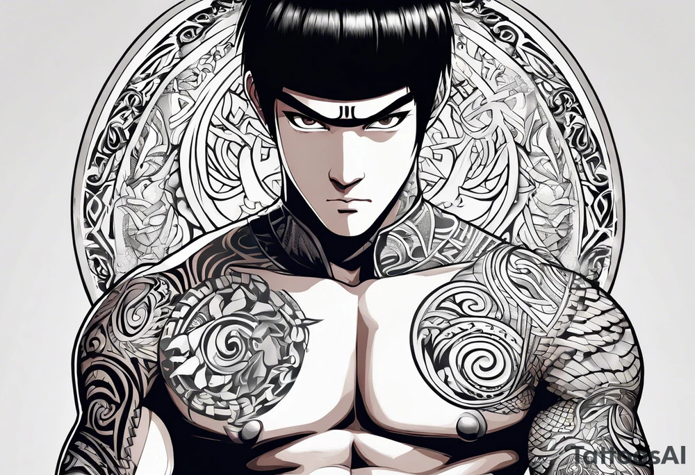 Rock Lee tattoo idea