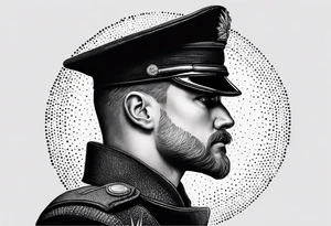 officer capricorn tattoo idea
