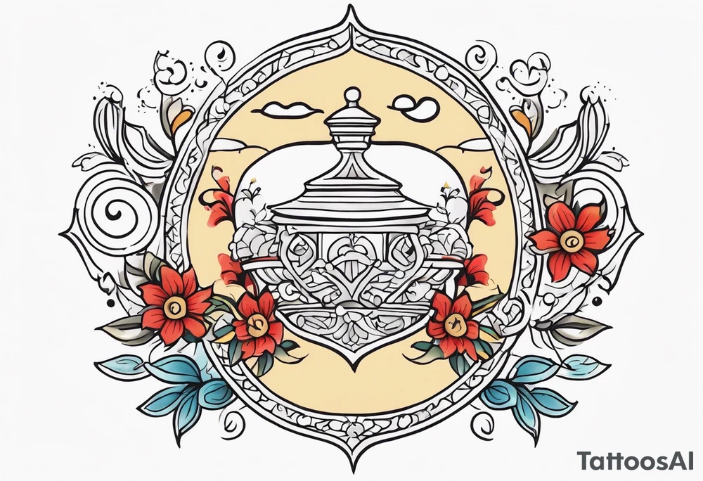 spanish inspired tattoo idea