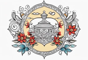 spanish inspired tattoo idea