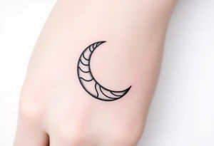Tatouage mystique avec croissant de lune tattoo idea