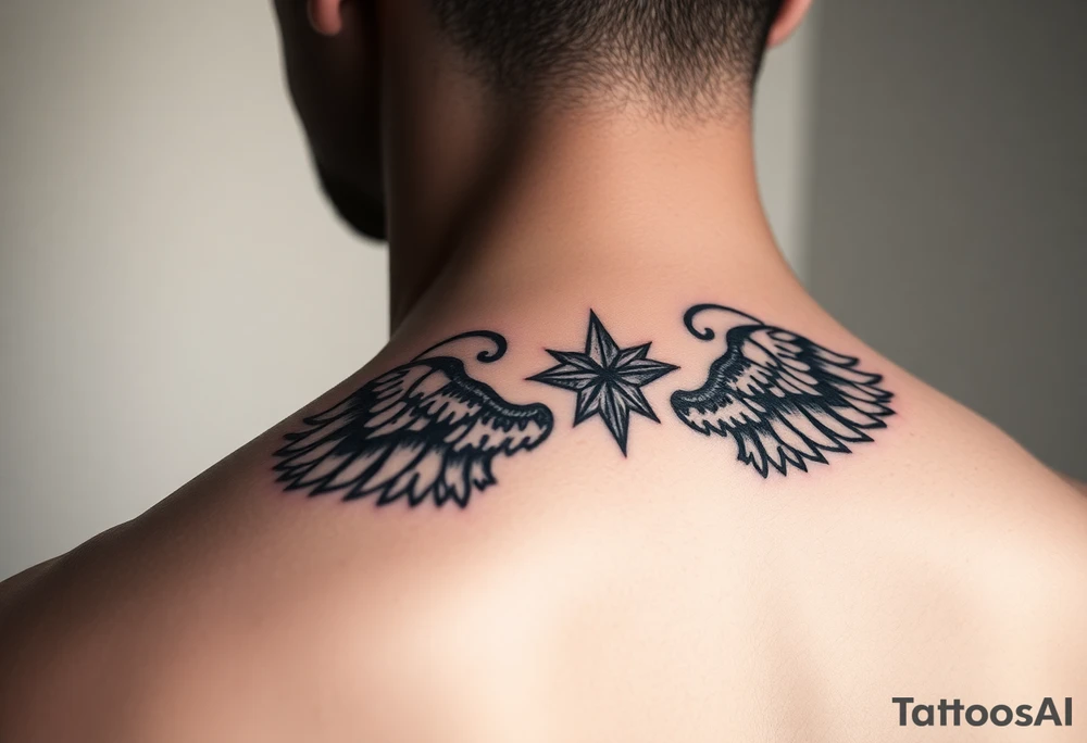 Small symbol the projects honor and loyalty tattoo idea