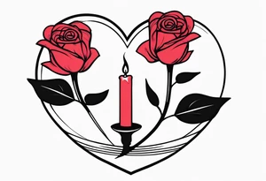 Mom Dad
Herz Rose 
Meer 
Tor
Kerze tattoo idea