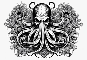 Chthulu tattoo idea