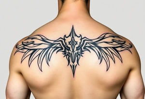 Tribal half-sleeve tattoo idea