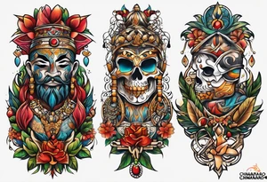 Drinking Chimarrão tattoo idea
