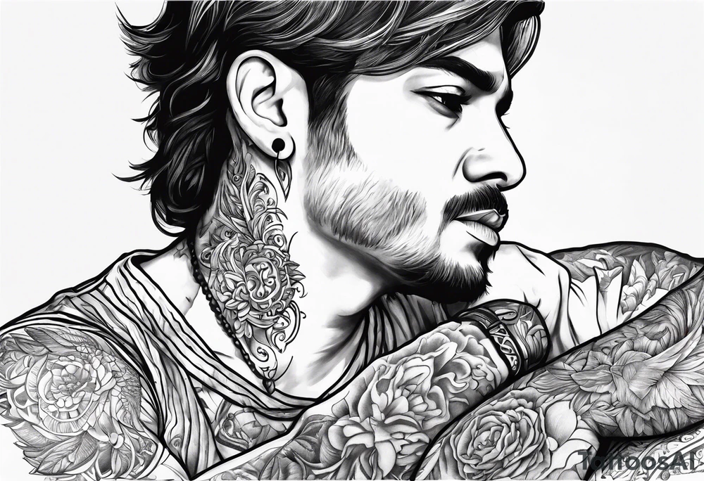 if  he will lie to me, he will steal from me

and if he will steal from me, he will kill me tattoo idea