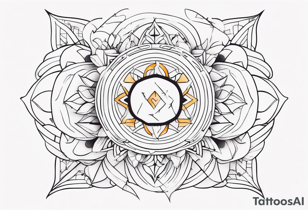 fine line geração z tattoo idea