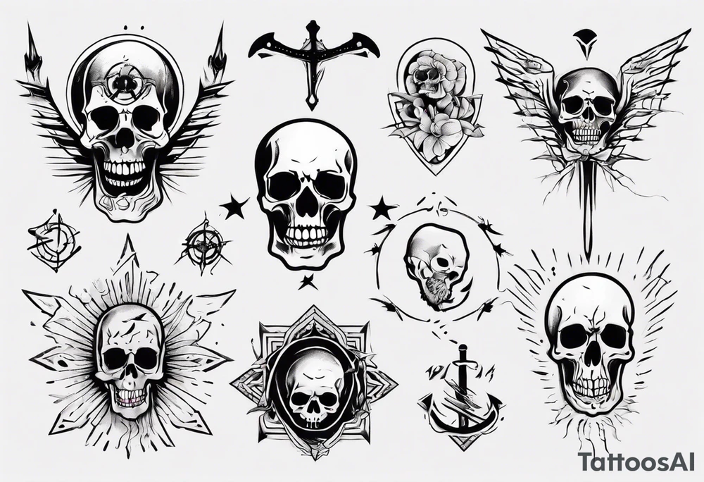Death tattoo idea