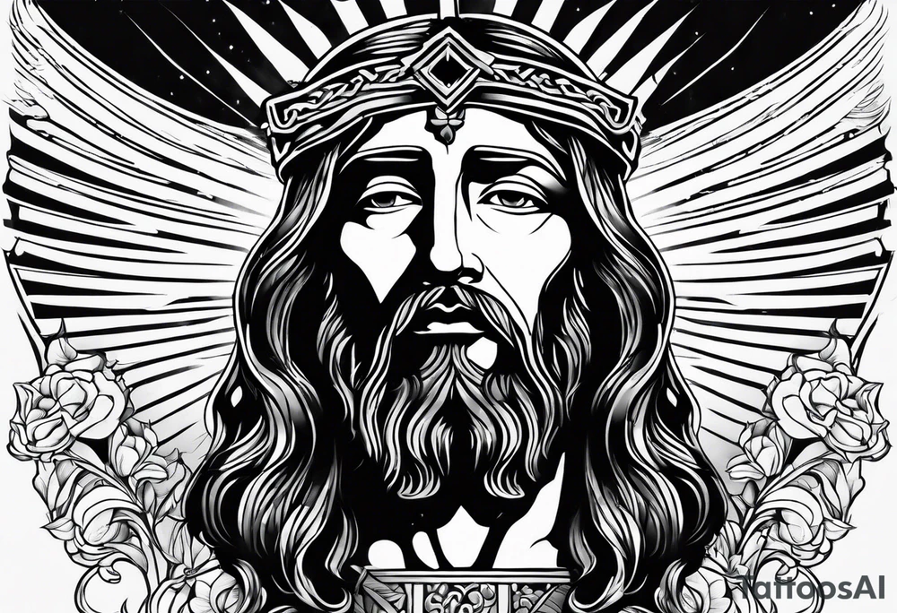 Jesus tattoo idea