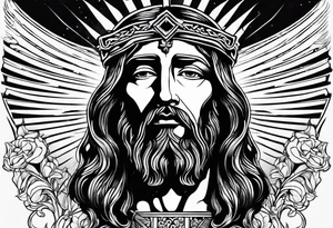Jesus tattoo idea