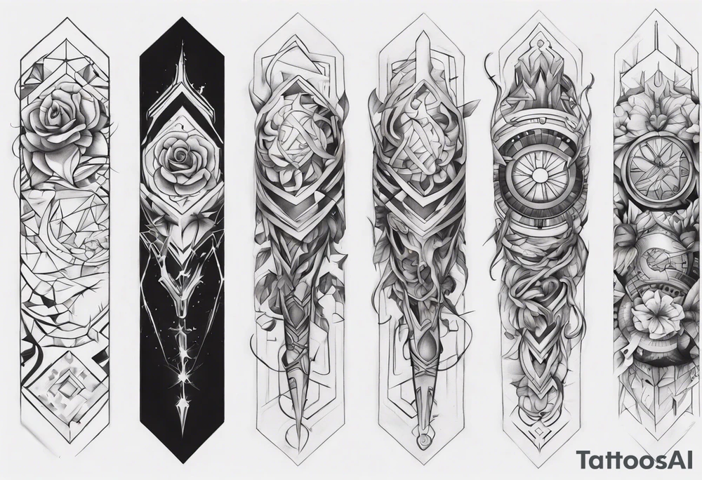forearm cover up black tattoo sketch
wide tattoo idea