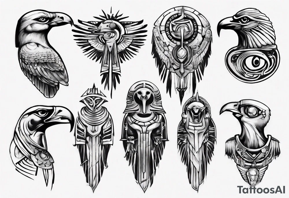 Horus tattoo idea