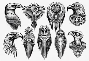 Horus tattoo idea