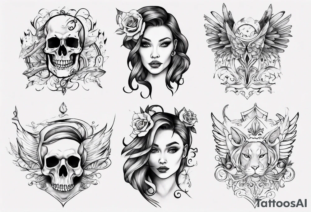 Daughters name tattoo idea