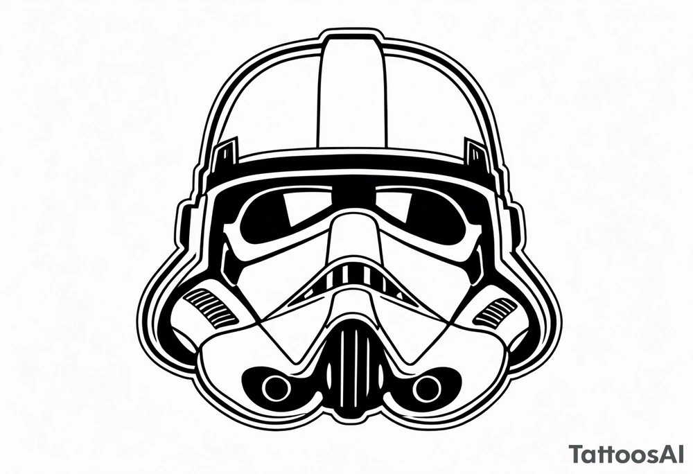 Storm trooper Darth vader tattoo idea