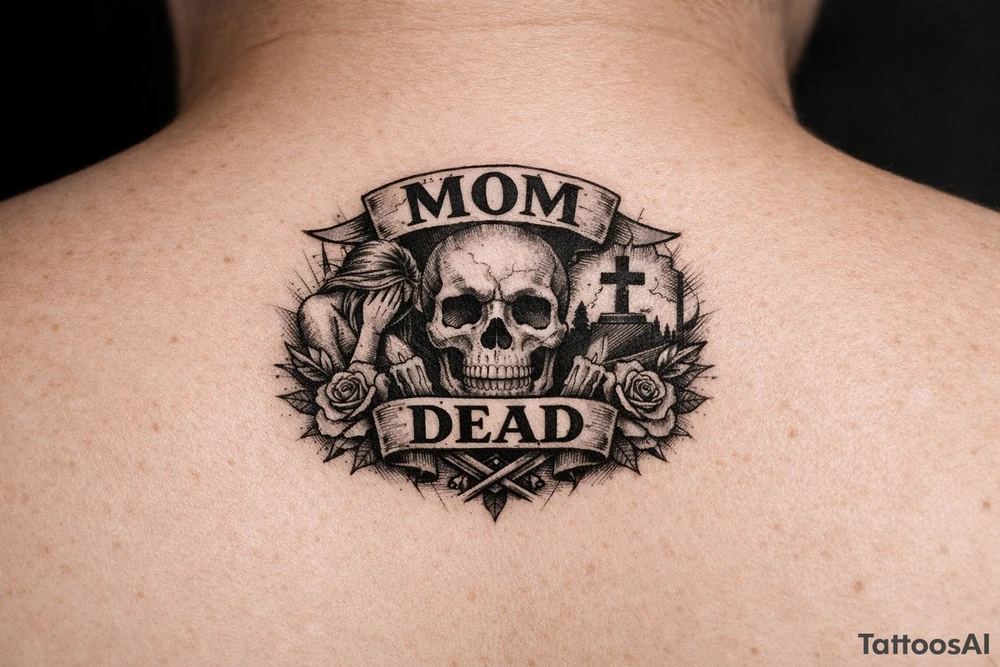 tattoe mom dead tattoo idea