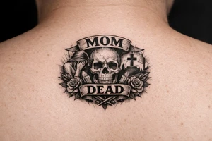 tattoe mom dead tattoo idea