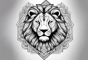 Wisdom courage strength tattoo idea