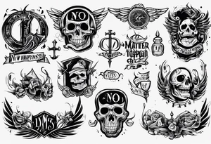In Times New Roman font: No Matter What Happens... tattoo idea