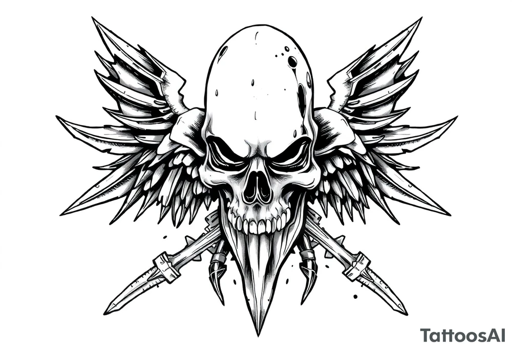 call of duty simon ghost riley tattoo idea
