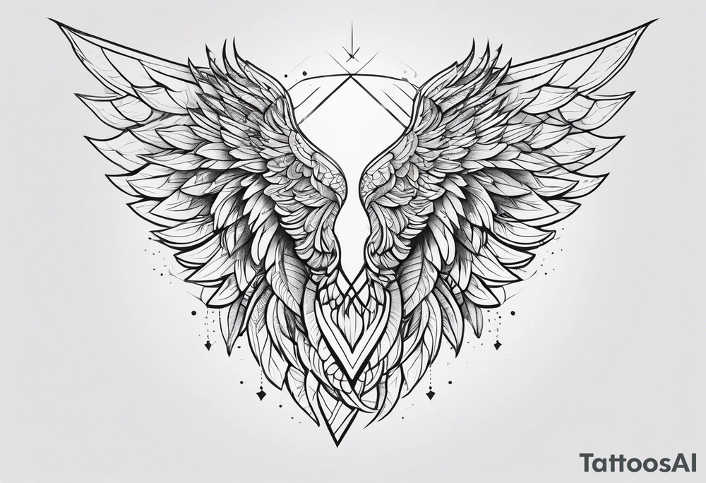 Wings tattoo idea