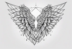 Wings tattoo idea